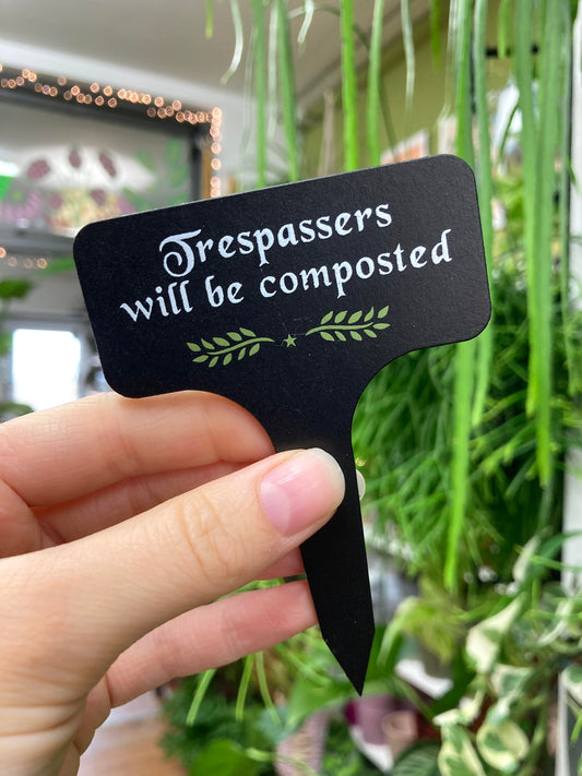 'Dead Good' Plant Signs