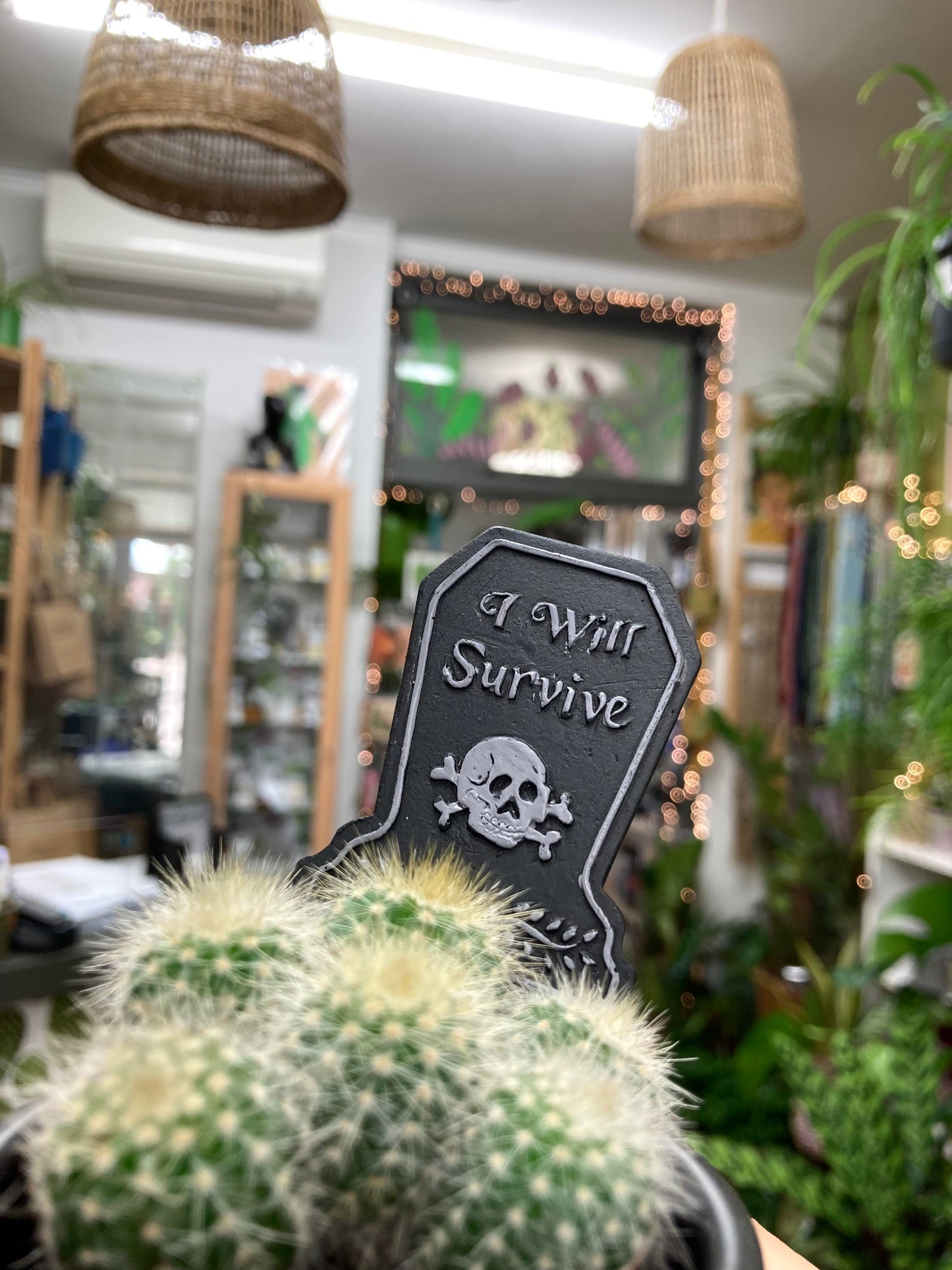 Tombstone Plant Markers