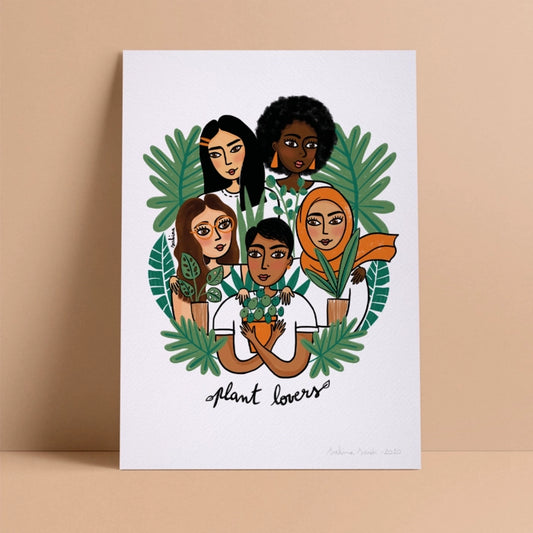 Plant Lovers Print