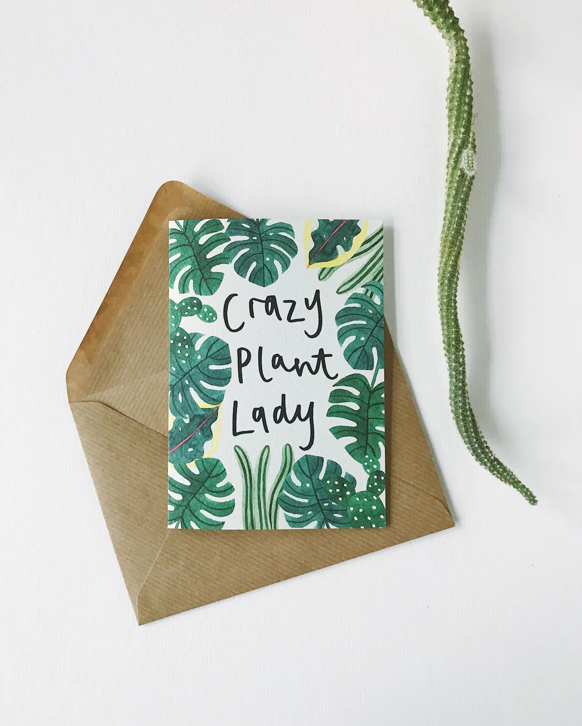 Crazy Plant Lady Card