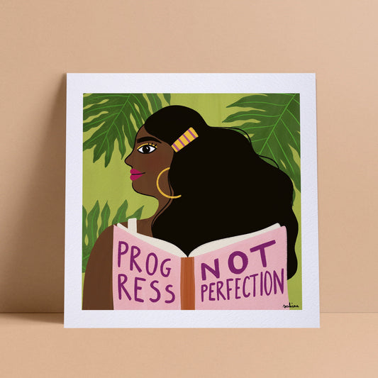 Progress Not Perfection Print
