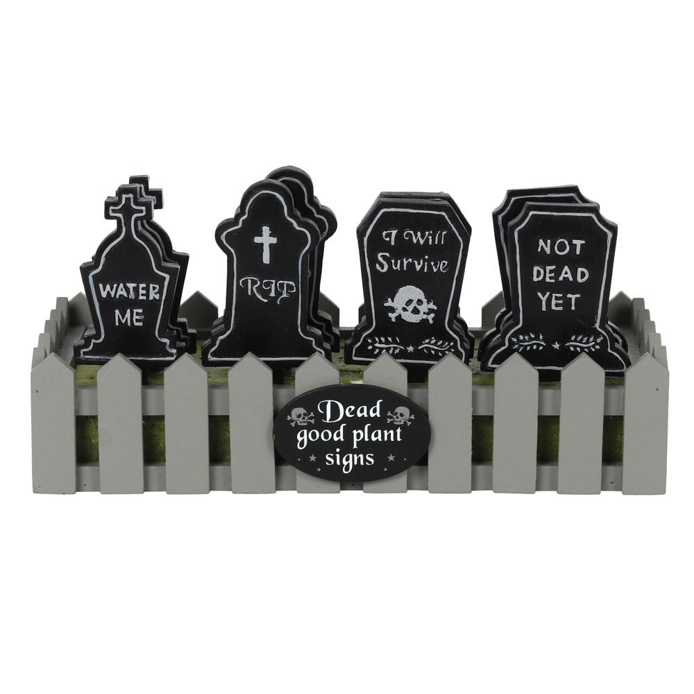 Tombstone Plant Markers