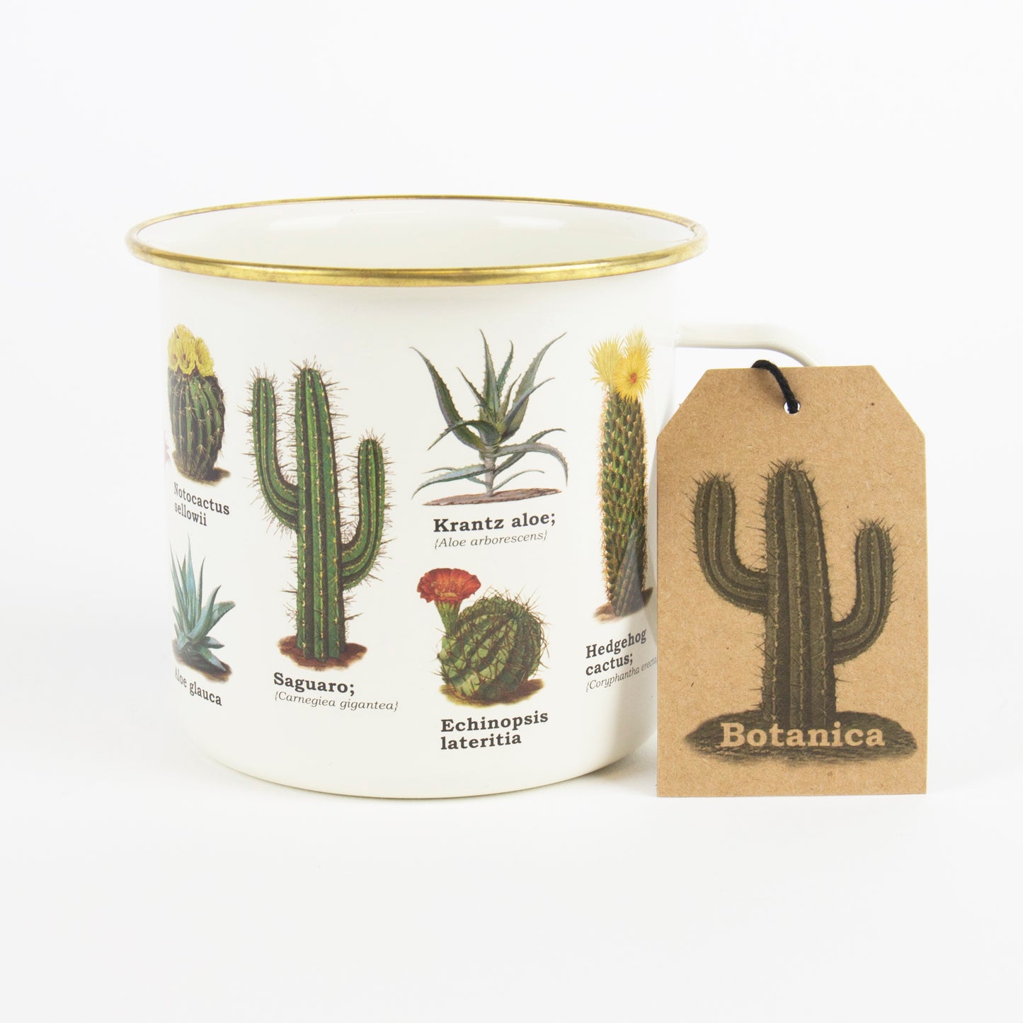 Botanica Enamel Mug