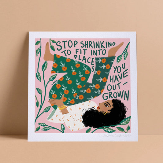 Stop Shrinking Print
