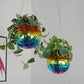 Disco Ball Hanging Planters