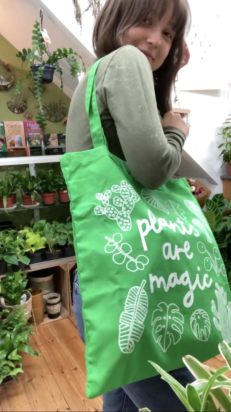 Plants Are Magic Tote Bag