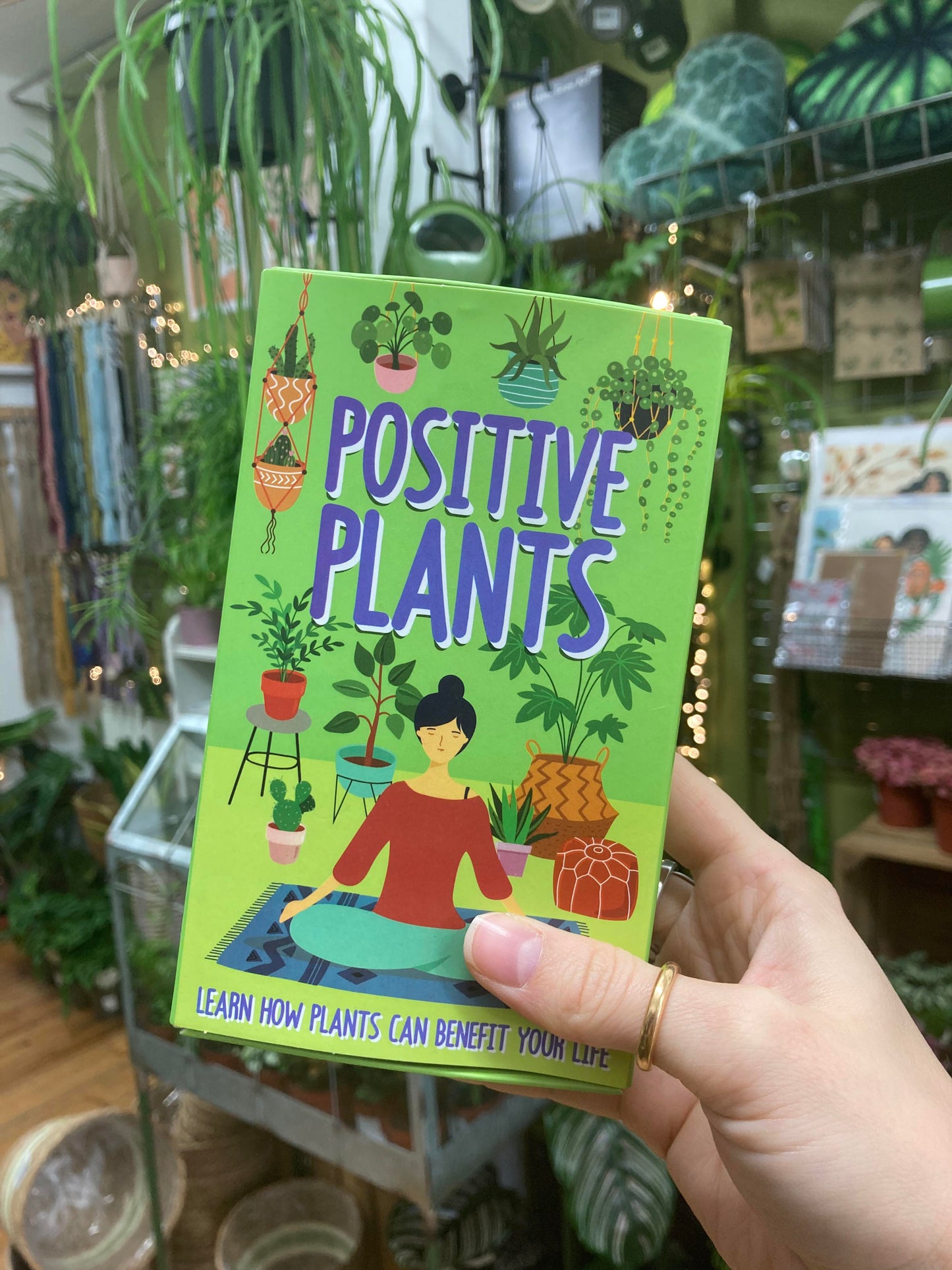 'Positive Plants' Cards