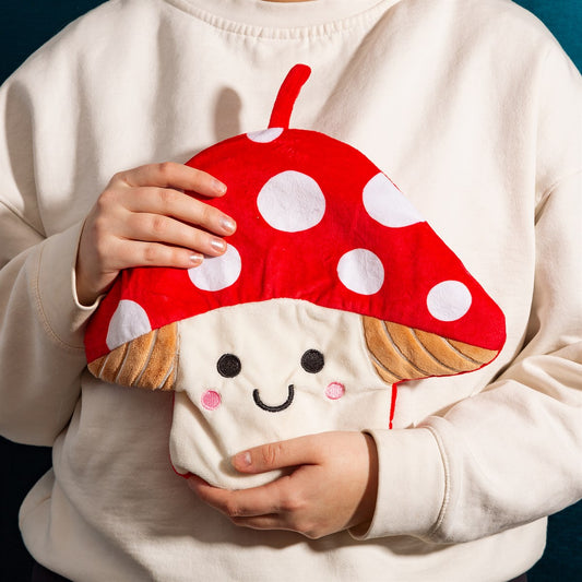 Mushroom Hot Water Bottle