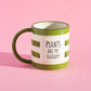 'Plants Are My Therapy' Mug