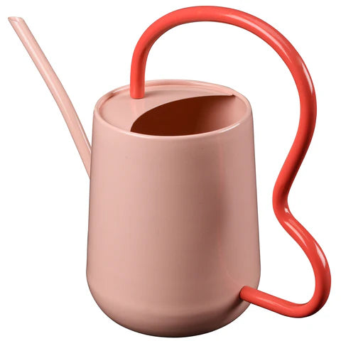 Collector Scalloped Indoor Watering Can - Blush