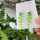 Fishbone Cactus Earrings