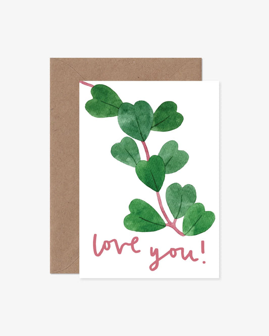Love You Sweetheart Card