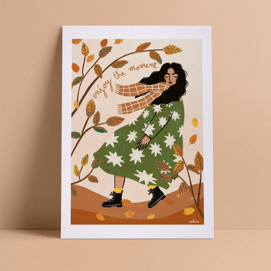 Enjoy The Moment Print