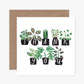 Potted Plants Thank You Card