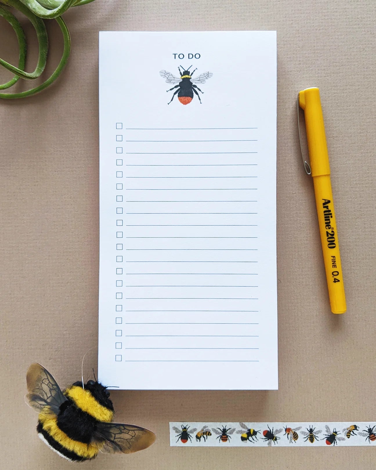 Busy Bee To Do List Pad