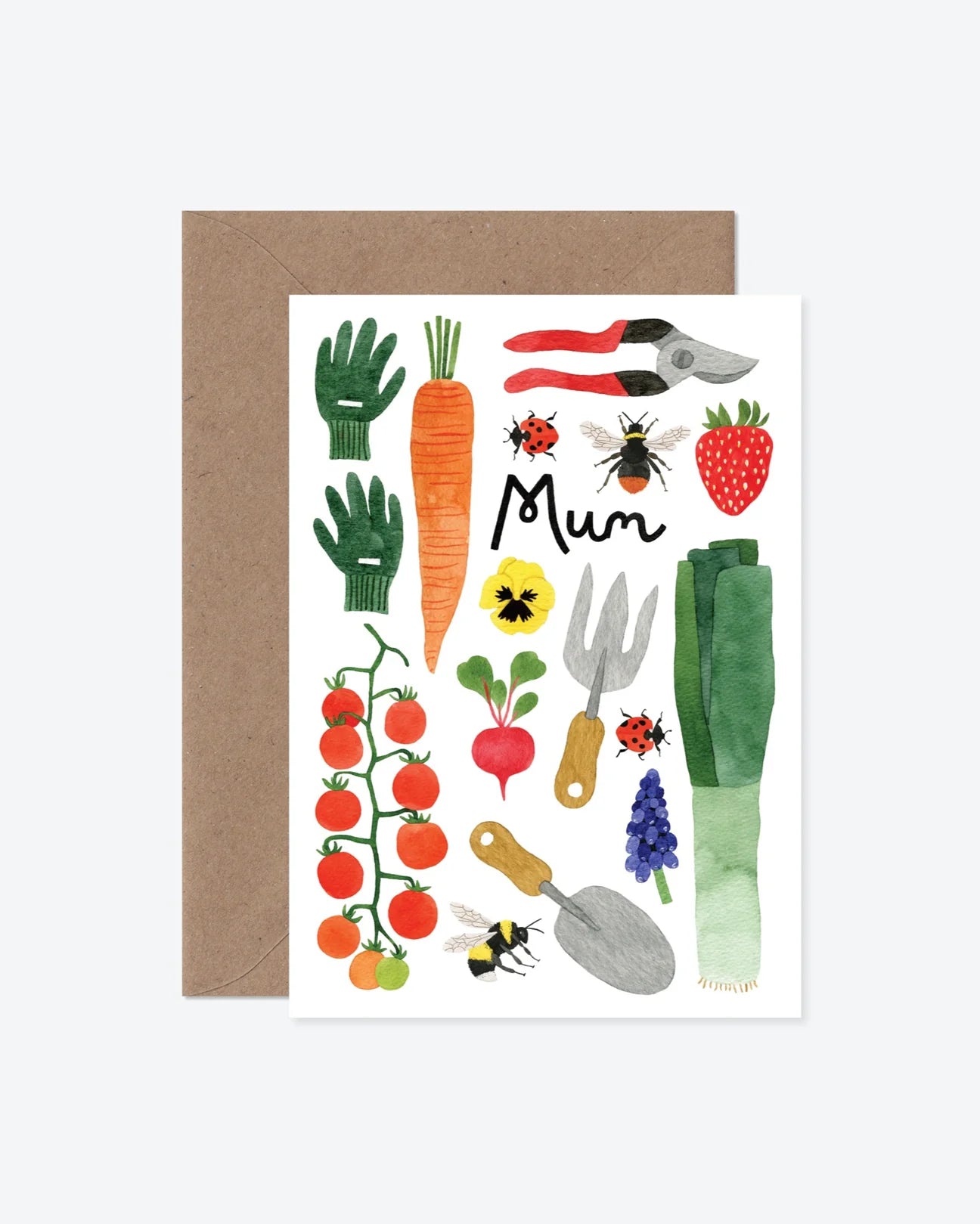 Mum Gardening Card